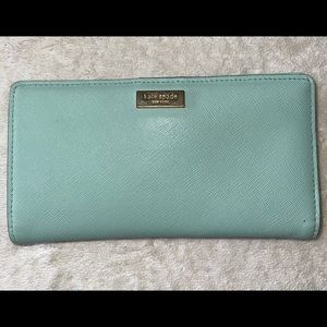 Teal Kate Spade ♠️ Wallet